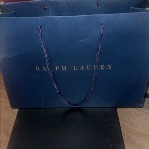 Ralph Lauren Midnight Blue Shopping Bag